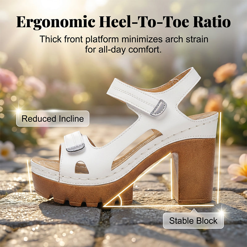 👡 60% OFF NOW! 🔥 Women's Summer Platform One-Strap Sandals – Comfortable, Lightweight & Perfect for Beach or Daily Wear ☀️