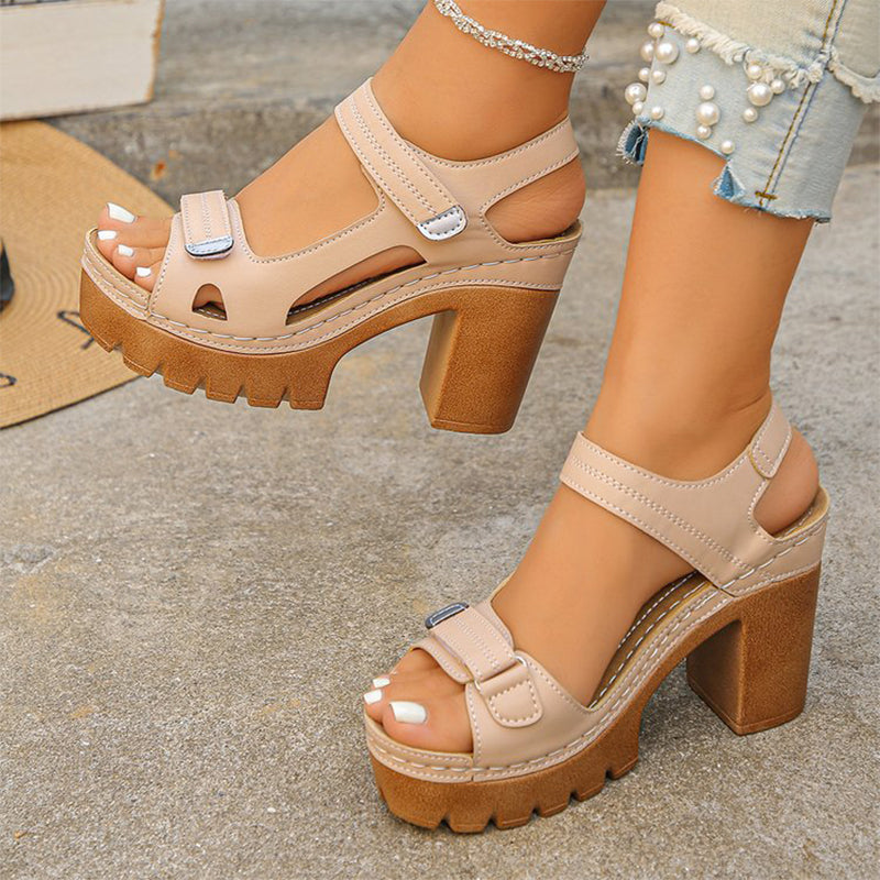 👡 60% OFF NOW! 🔥 Women's Summer Platform One-Strap Sandals – Comfortable, Lightweight & Perfect for Beach or Daily Wear ☀️