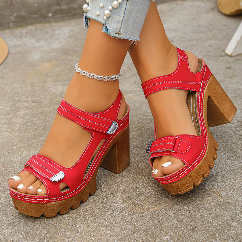 👡 60% OFF NOW! 🔥 Women's Summer Platform One-Strap Sandals – Comfortable, Lightweight & Perfect for Beach or Daily Wear ☀️