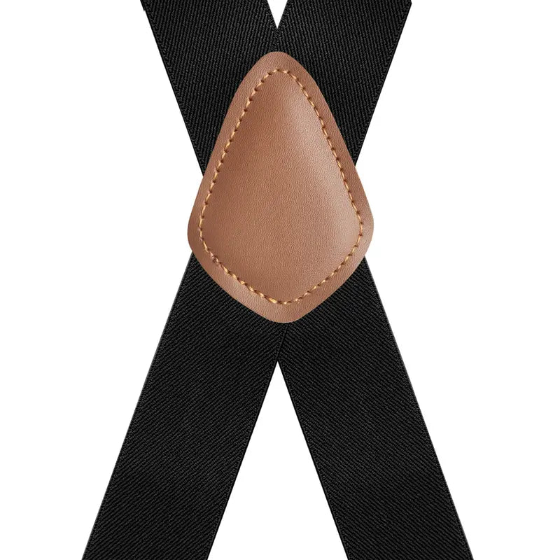 🎩🧷 Suspensório ajustável em X – estilo vintage com conforto e suporte o dia todo