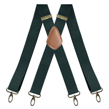 🎩🧷 Suspensório ajustável em X – estilo vintage com conforto e suporte o dia todo