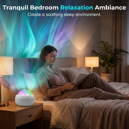 ✨ Lâmpada de Ambiente com Efeito de Onda de Água USB ✨ Iluminação incrível, cria um clima único e aconchegante para qualquer ambiente! 🌊💡
