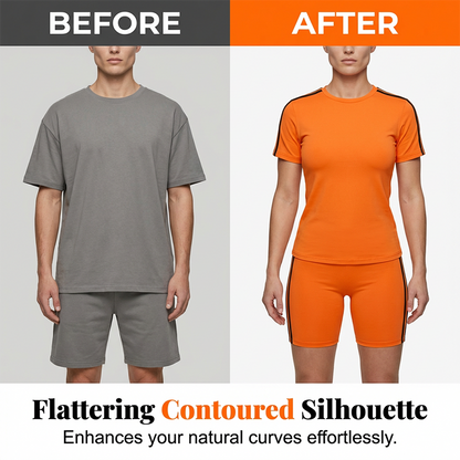 🔥New Arrivals & Special Offers-Women's Casual Short-Sleeve Top and Shorts Set