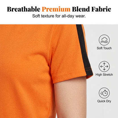 🔥New Arrivals & Special Offers-Women's Casual Short-Sleeve Top and Shorts Set