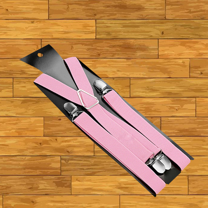 🔥Hot Deals-Classic Unisex Adjustable Elastic 4-Clip Suspenders