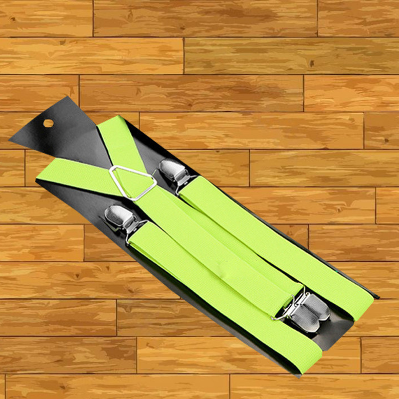 🔥Hot Deals-Classic Unisex Adjustable Elastic 4-Clip Suspenders