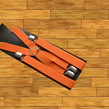 🔥Hot Deals-Classic Unisex Adjustable Elastic 4-Clip Suspenders