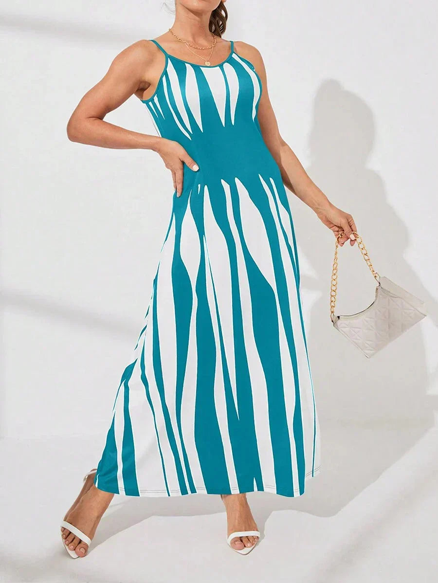 🔥Limited TimePromotion 49% OFF-LUNE Printed Maxi Cami Dress