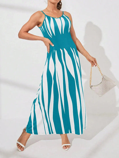 🔥Limited TimePromotion 49% OFF-LUNE Printed Maxi Cami Dress