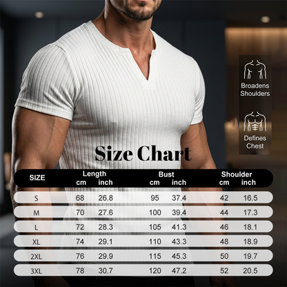 🔥Limited-time offer-Men's Slim Solid Henley Shirt