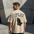 👕40% OFF!🙏Men's Praying Hands Graphic Tee – Cotton, Casual, Symbolic, Versatile ✨