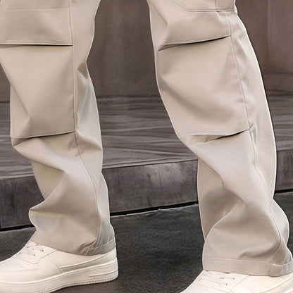 🔥2026 Newest Model-Multi-Pocket Straight-Leg Cargo Pants for Men
