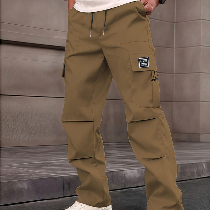 🔥2026 Newest Model-Multi-Pocket Straight-Leg Cargo Pants for Men