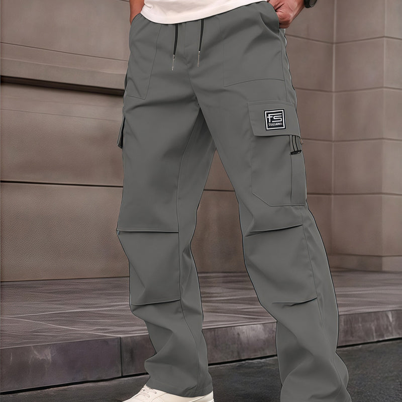 🔥2026 Newest Model-Multi-Pocket Straight-Leg Cargo Pants for Men