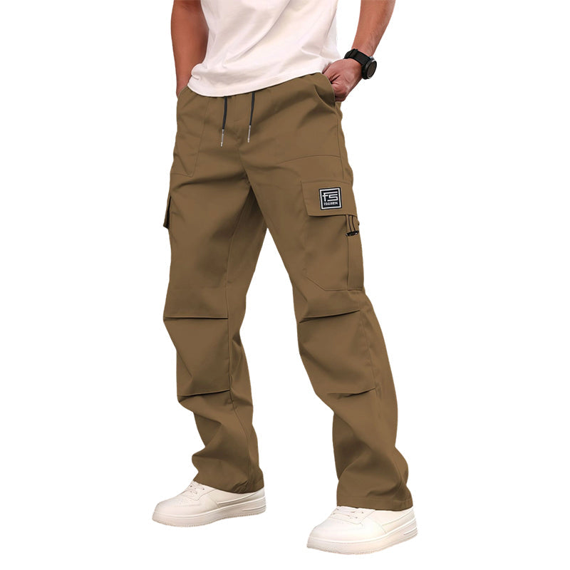 🔥2026 Newest Model-Multi-Pocket Straight-Leg Cargo Pants for Men
