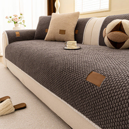 ✨🛋️ Capa de sofá ultramacia antiderrapante – conforto e proteção total para sua casa