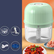 🔪⚡ Mini processador elétrico USB – pique alimentos em segundos sem esforço
