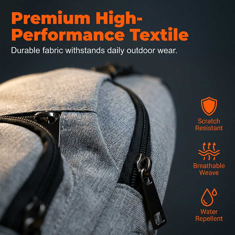 🎒 49% DE DESCONTO AGORA!⛰️ Mochila tipo sling para esportes ao ar livre – Multifuncional, resistente e com porta USB – Indispensável para quem se desloca pela cidade 🚴‍♂️