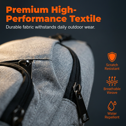 🎒 49% DE DESCONTO AGORA!⛰️ Mochila tipo sling para esportes ao ar livre – Multifuncional, resistente e com porta USB – Indispensável para quem se desloca pela cidade 🚴‍♂️