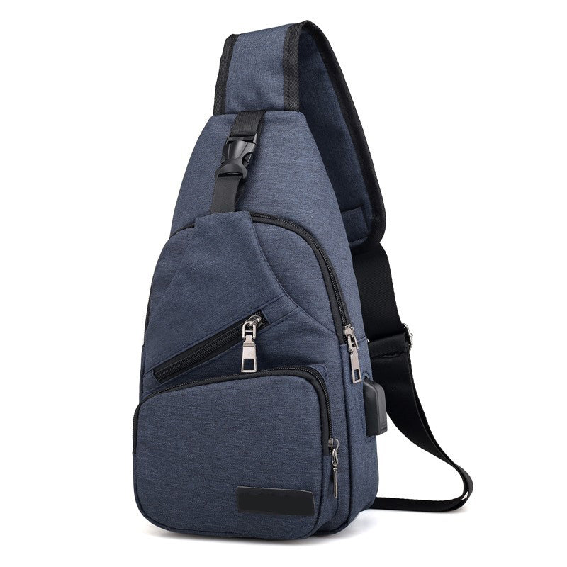 🎒 49% DE DESCONTO AGORA!⛰️ Mochila tipo sling para esportes ao ar livre – Multifuncional, resistente e com porta USB – Indispensável para quem se desloca pela cidade 🚴‍♂️