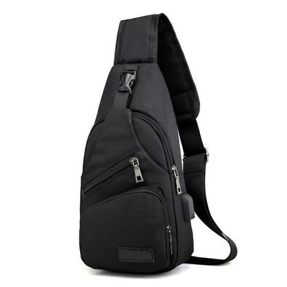 🎒 49% DE DESCONTO AGORA!⛰️ Mochila tipo sling para esportes ao ar livre – Multifuncional, resistente e com porta USB – Indispensável para quem se desloca pela cidade 🚴‍♂️