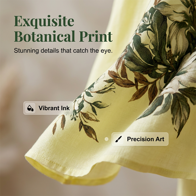 🔥Hot Deals-Artistic Floral Print Button-Down Set