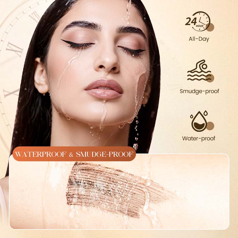 👁️✨ Máscara de cílios à prova d’água – volume e alongamento instantâneo