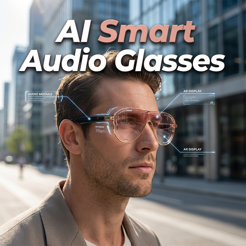 🔥 Estoque limitado – 67% DE DESCONTO🔥 Óculos inteligentes com áudio e Bluetooth 5.4