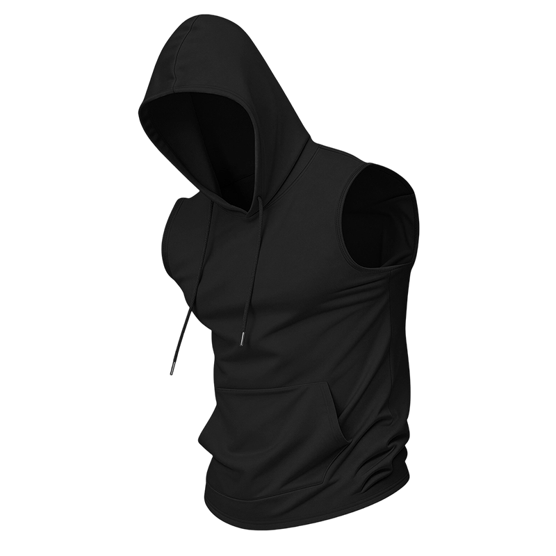 📢📢New Arrivals & Special Offers-Men's Sleeveless Workout Hoodie with Pocket