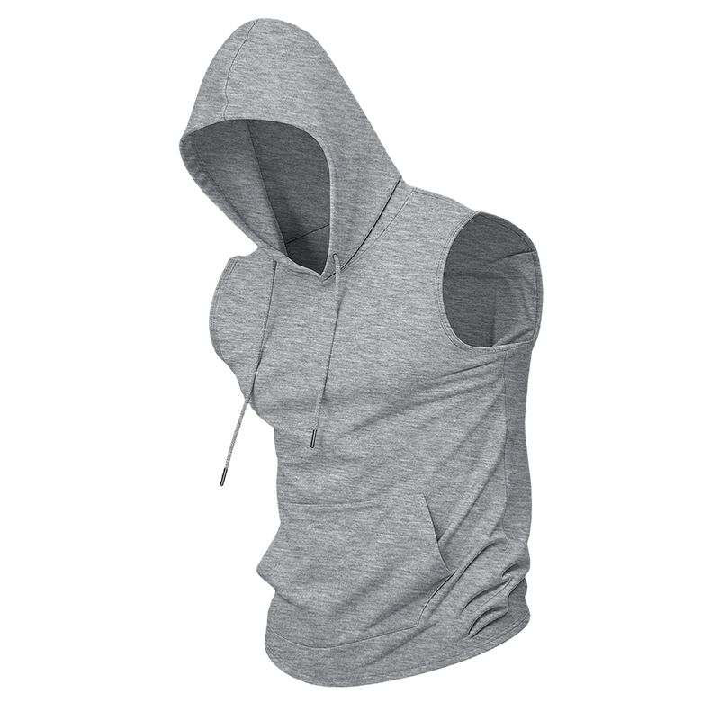 📢📢New Arrivals & Special Offers-Men's Sleeveless Workout Hoodie with Pocket