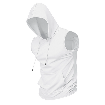 📢📢New Arrivals & Special Offers-Men's Sleeveless Workout Hoodie with Pocket