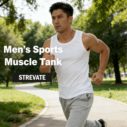 Men's Ribbed Muscle Tank Top