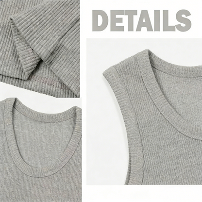 Men's Ribbed Muscle Tank Top