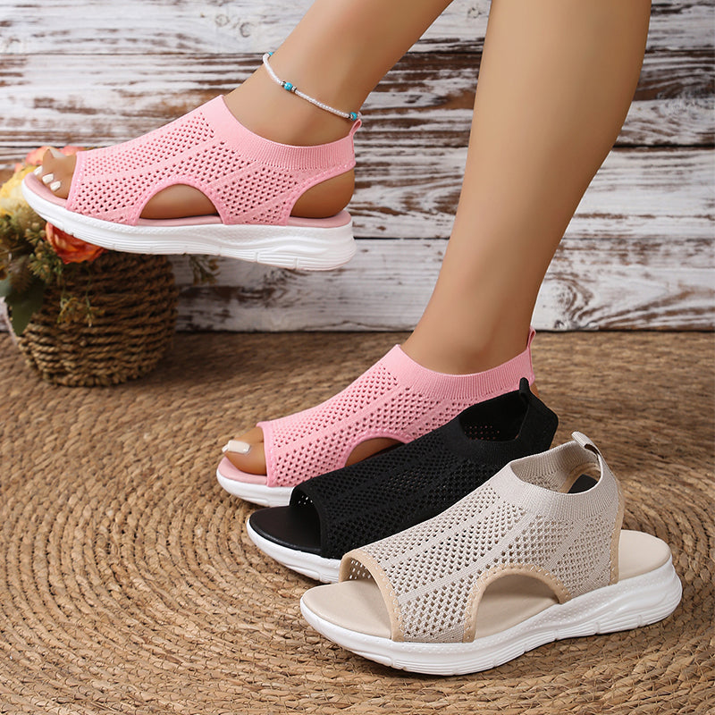 👡✨ Sandália feminina respirável e confortável que mantém seus pés frescos e sem cansaço o dia todo