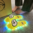 🌟 נעלי בית מצוירות עם תאורת LED 💡✨