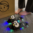 🌟 נעלי בית מצוירות עם תאורת LED 💡✨