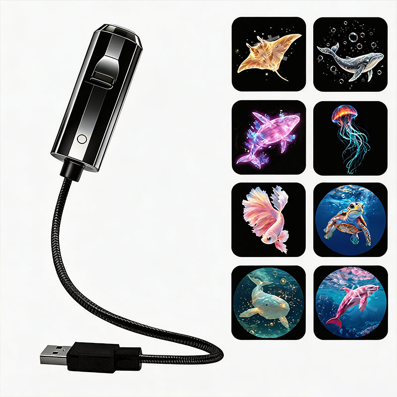 🌌✨ Projetor de luz galáxia e lua USB – transforme seu quarto em um universo mágico