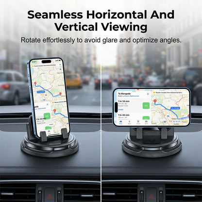 📱🚗 Suporte de celular para carro 360° – seguro, estável e ajustável