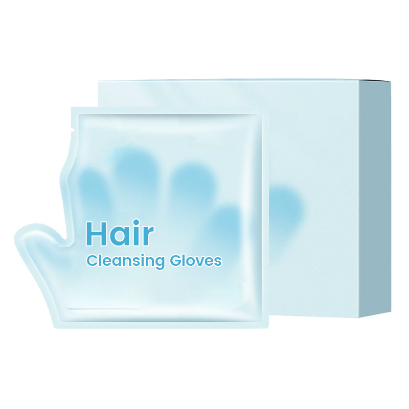 😍50KD+⏳50% DE DESCONTO🔥Luvas de limpeza capilar sem enxágue para controle da oleosidade (pacote com 10)