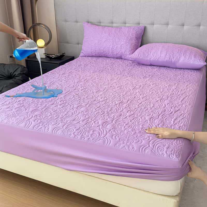 🔥🔥Protetor de colchão acolchoado e impermeável com elástico🔥
