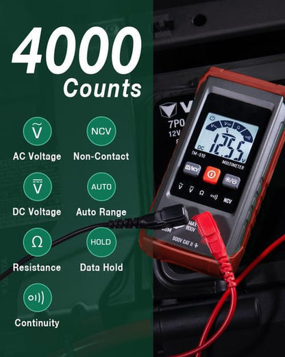 🔧 50% DE DESCONTO – Compre 2 e Ganhe 10% OFF 🔧 Multímetro Digital | Medições precisas, fácil uso & ideal para eletrônicos