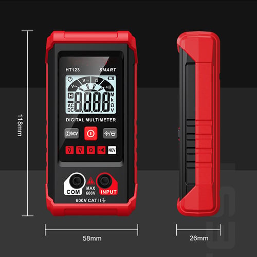 🔧 50% DE DESCONTO – Compre 2 e Ganhe 10% OFF 🔧 Multímetro Digital | Medições precisas, fácil uso & ideal para eletrônicos