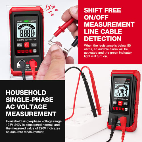 🔧 50% DE DESCONTO – Compre 2 e Ganhe 10% OFF 🔧 Multímetro Digital | Medições precisas, fácil uso & ideal para eletrônicos