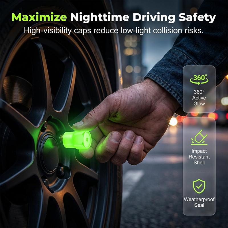 ⏳50% de desconto por tempo limitado⏰Tampas luminosas universais para válvulas de pneus🪄🚗