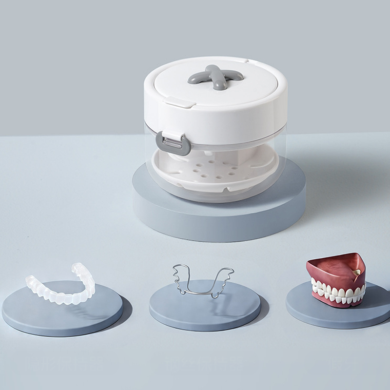 ✨🦷 Estojo para aparelho ortodôntico tudo-em-um – limpeza e armazenamento prático