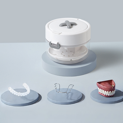 ✨🦷 Estojo para aparelho ortodôntico tudo-em-um – limpeza e armazenamento prático