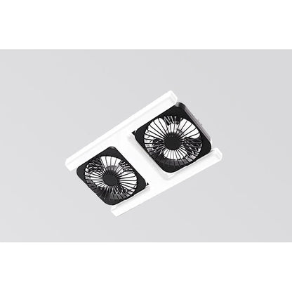 ✨💡 Ventilador de teto duplo LED E27 – iluminação + ventilação potente 2 em 1