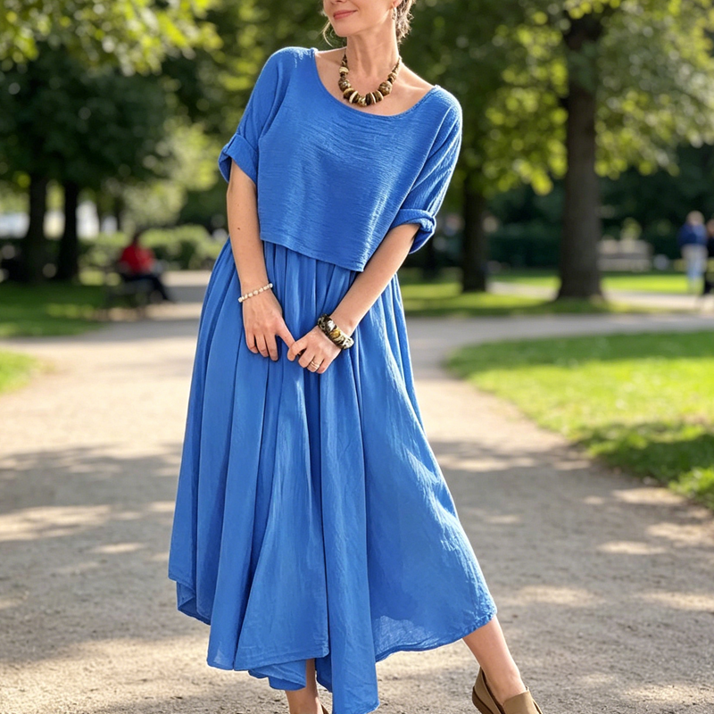 🆕חדש💙סט שני חלקים קיצי חסר מאמץ✨