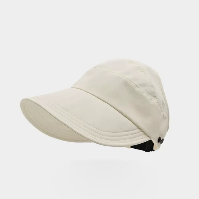 ⏳50% de desconto por tempo limitado⏰Chapéu de sol tipo meio boné de aba larga com fecho de gancho👒☀️