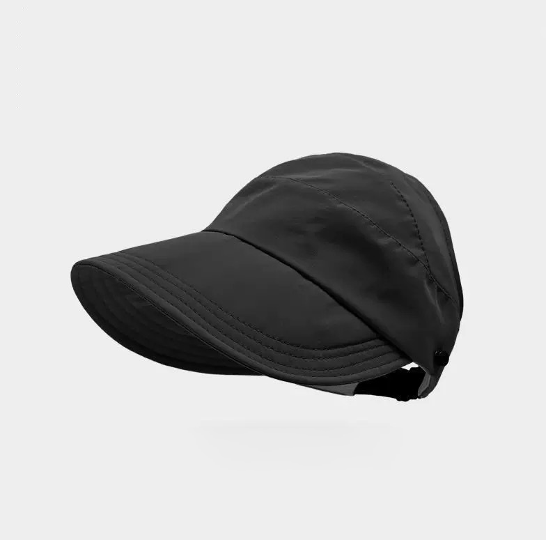 ⏳50% de desconto por tempo limitado⏰Chapéu de sol tipo meio boné de aba larga com fecho de gancho👒☀️